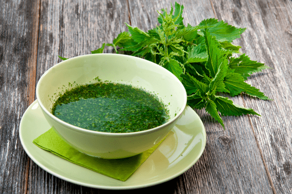 D'Nettomel léisst Infusioun - Folk Remedie fir Diabetis